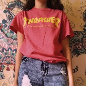 PINK THRASHER SHIRT